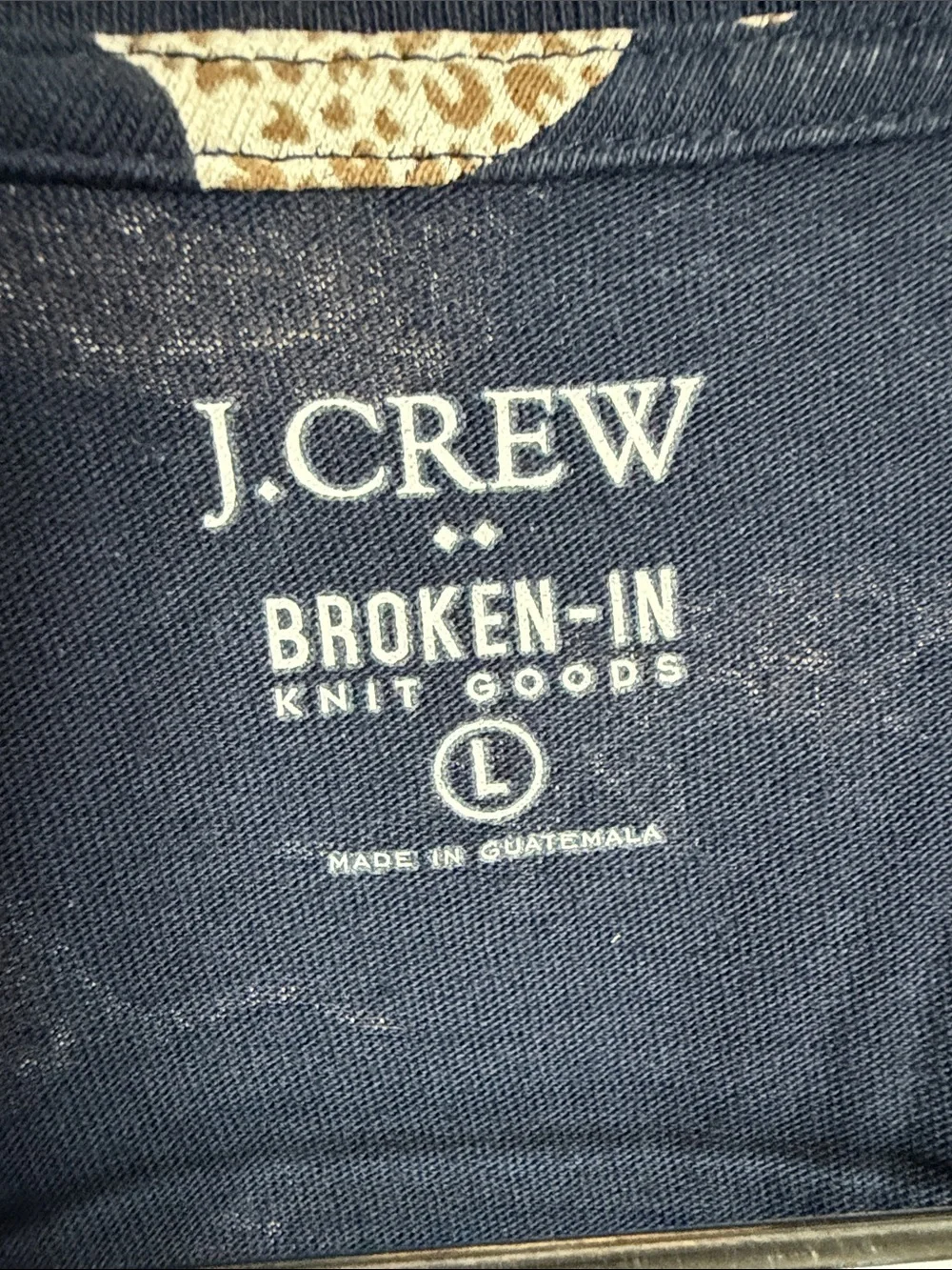 J. Crew soft navy